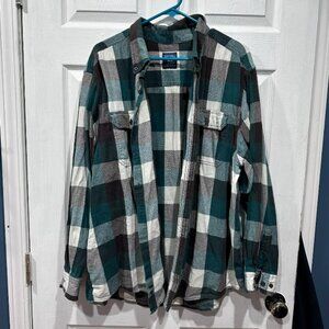 Faded Glory Flannel Button-Up